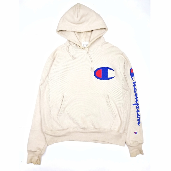 Champion Other - Champion Reverse Weave Tan Wheat Pullover Embroide